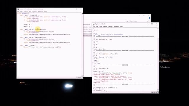 Python vector class tutorial смотреть онлайн