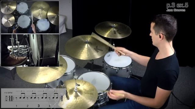 Jazz Grooves I - Daily Drum Lesson смотреть онлайн