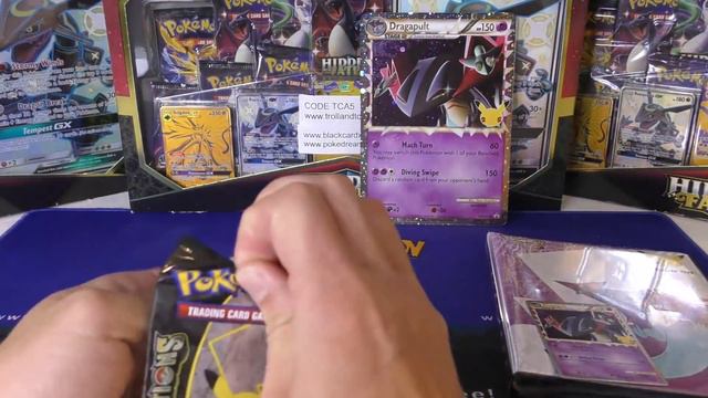 Opening 1x CELEBRATIONS Sealed Dragapult PRIME Collection Box - 25th Pokemon Anniversary !!! смотреть онлайн