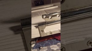 Разборка петель бабочка, смазка, ремонт, это надо увидеть, лайфхак