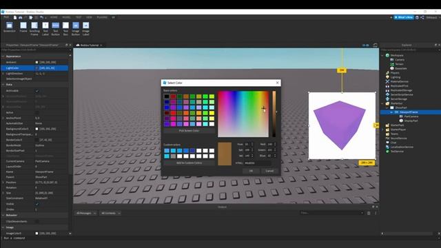 How To Use A Viewport Frame In ROBLOX! смотреть онлайн