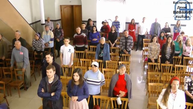 Слышу я,Господь, Твой нежный голос - общее пение 20.05.2017 церковь Вифания смотреть онлайн