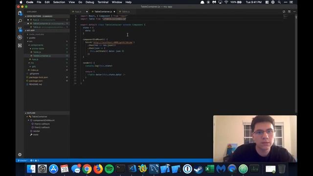 Anime App React Tutorial - Create a Container (Step 5) смотреть онлайн