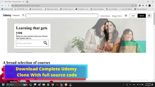 Build A Udemy Clone With Html Css And Javascript! #udemy #html #css #javascript #programming смотреть онлайн