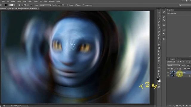 How to create Radial Blur Effect in Photoshop смотреть онлайн