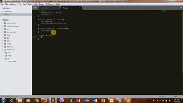 Bootstrap 4 Navbar Customization Part 3 (Collapse Button Customization) смотреть онлайн