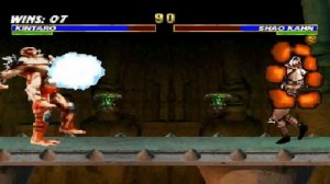Mortal Kombat Trilogy PS1 1080P HD Playthrough with KINTARO