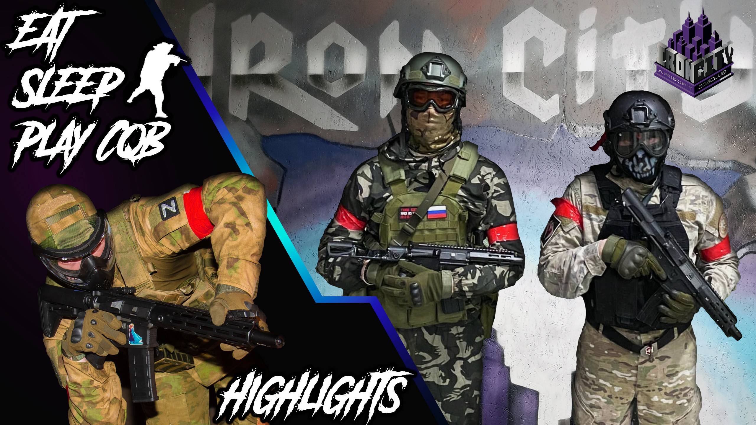 Страйкбольные Cqb-битвы в IRON CITY// ASMR #Shorts #gaming #airsoft #cqb #страйкбол 02.03.2024