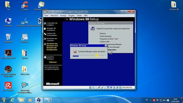 Windows 98 SE installieren смотреть онлайн