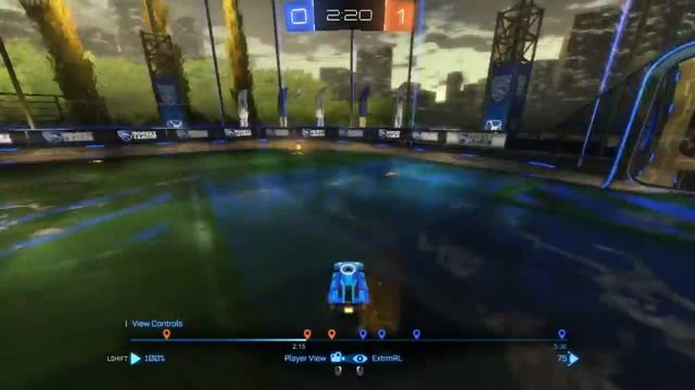 Rocket League Getting Expert from veteran after this match where recovered after lag смотреть онлайн