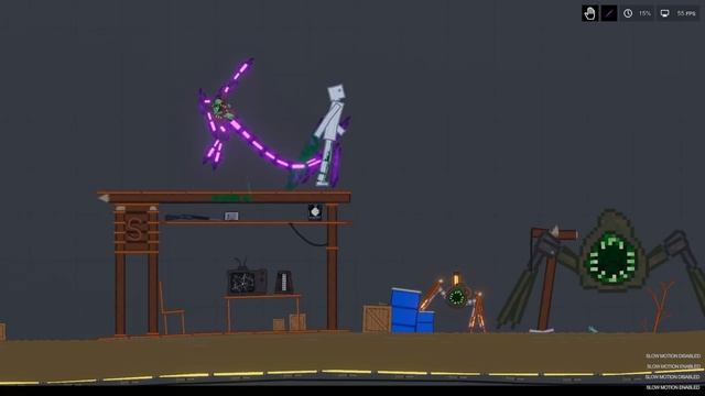 Gorse Creature Attacks City In People Playground Vol.1 смотреть онлайн