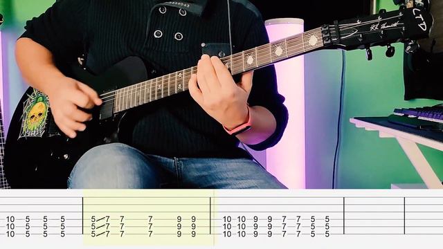 Oomph! - Sandmann |Guitar Cover| |Tab| смотреть онлайн