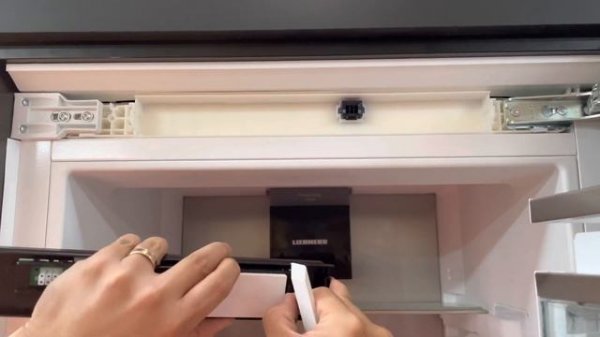 How to install smart device on new Liebherr integrated fridges