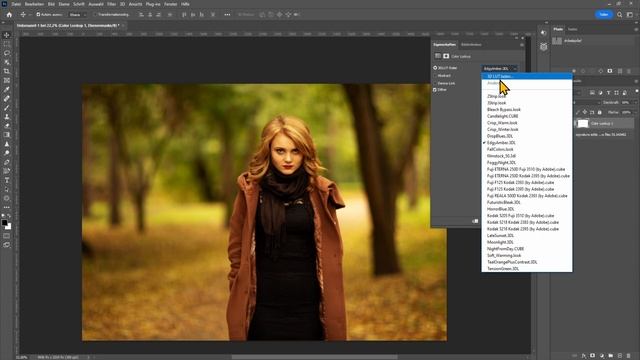 Photoshop Color Lookup Korrektur erklärt Tutorial deutsch [2022] смотреть онлайн