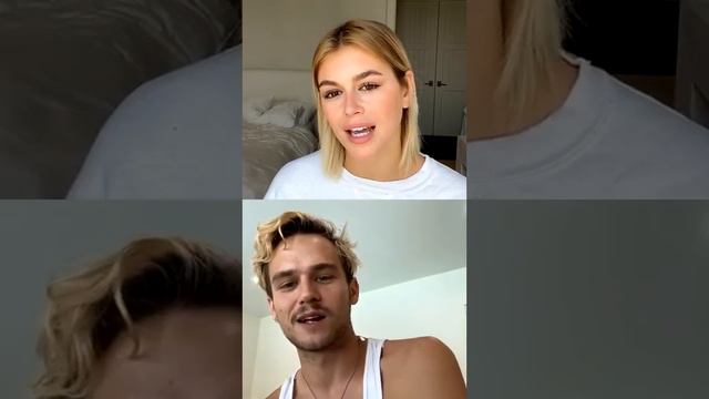 Kaia Gerber live with Brandon Flynn talking about " s streetcar named desire " смотреть онлайн