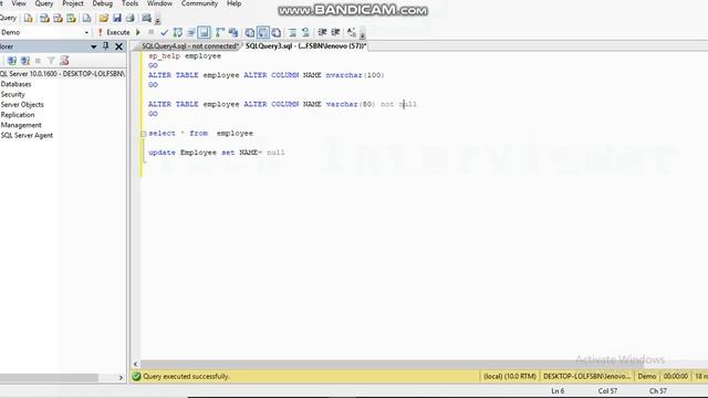 How to Alter Table on SQL Server Management Studio | Alter Table Without any Problem смотреть онлайн