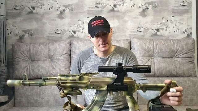 Сайга МК 30 Killhunter.Прицел Konus Pro M-30.Ремень от RATNIK-TACTICAL.