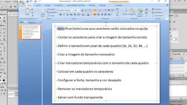 Tutorial 1/3 - vídeo aula como criar spritefont para jogos смотреть онлайн