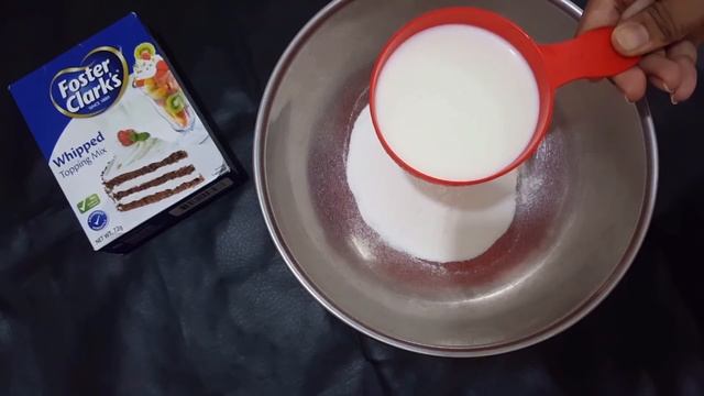 ২ মিনিটে কেক ডেকোরেশনের জন্য হুইপড ক্রিম | Foster clark's whipped cream | How to Make Whipped Cream смотреть онлайн