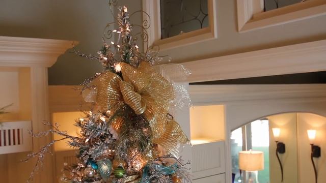 Christmas Decorating Ideas Home Tour | Coastal Winter Wonderland