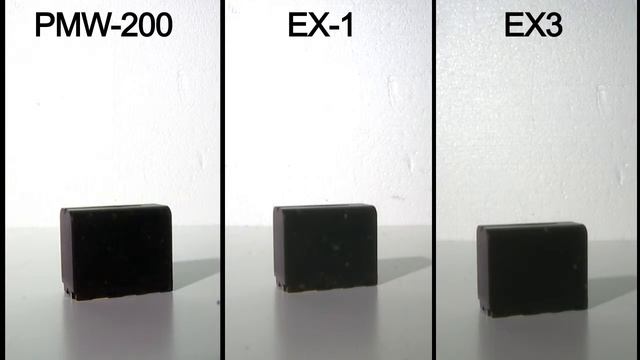 Sony PMW-200 vs. PMW-EX1 vs. PMW-EX3 смотреть онлайн