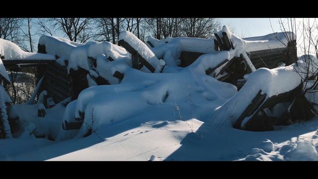 Царство снежной королевы или волшебный зимний лес неподалёку от Кологрива в деревне Урма. смотреть онлайн