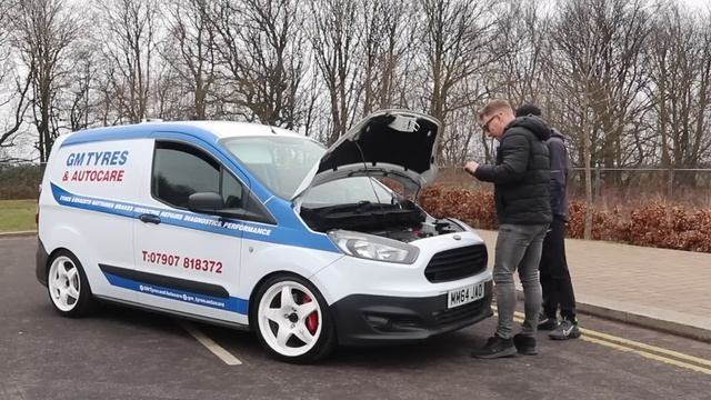 Engine Swapped 350bhp Fiesta ST Daily Work Van. смотреть онлайн