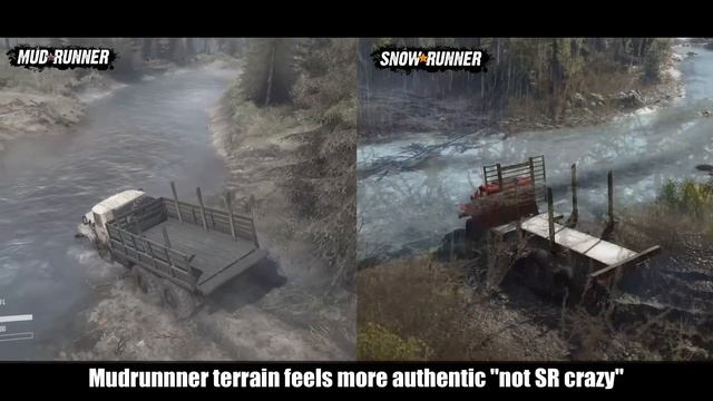Why Mudrunner Is Praised To This Day | Snowrunner Vs Mudrunner