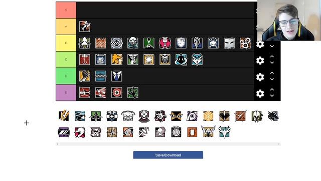 Rainbow Six Siege Operator Tier List 2020 by NAVI Doki смотреть онлайн