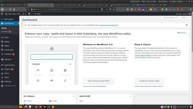 Review StudioPress Revolution Pro with HubSpot Theme Package Build Personal Business WordPress Site смотреть онлайн