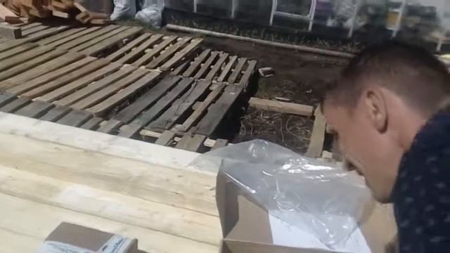 Распаковка реечного гвоздезабивного пистолета FROSP AF-9021