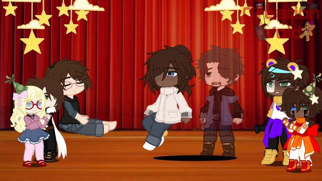 Purgatory Aftons Vs Main AU Aftons | KIDS EDITION | Multiverse Singing Battle | Lowkey A Lil Lazy