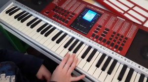 В траве сидел кузнечик,пианино