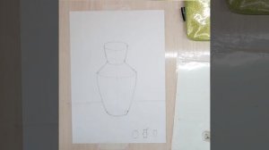 Рисуем вазу с детьми. Построение. Разбираем светотень. Как нарисовать вазу. Уроки ИЗО.