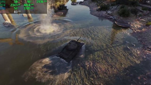 WORLD OF TANKS ENCORE - INTEL i3 6100 + NVIDIA GTX 1060 3GB 1080p MAX SETTINGS смотреть онлайн