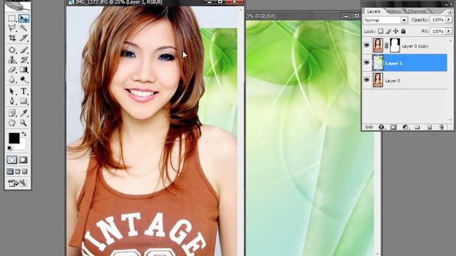 Cara Menganti Background Foto dengan Photoshop CS2 смотреть онлайн