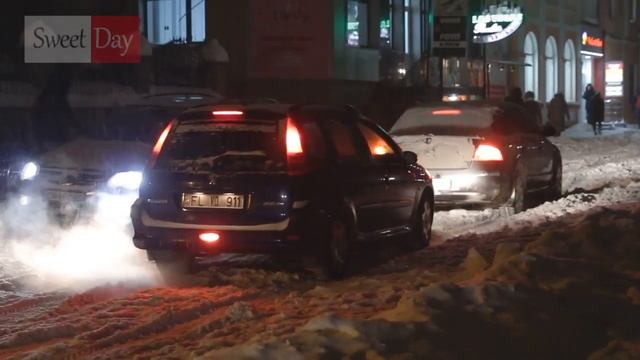 Бельцы 17.12.2012 Внимание! На дорогах снег и гололед! смотреть онлайн