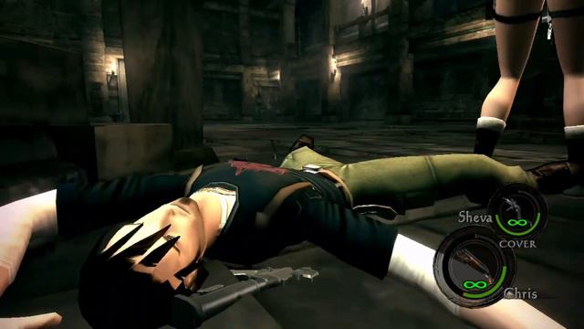 Lara Croft and Kurtis Trent (TRAOD) - Resident Evil 5 Mod смотреть онлайн