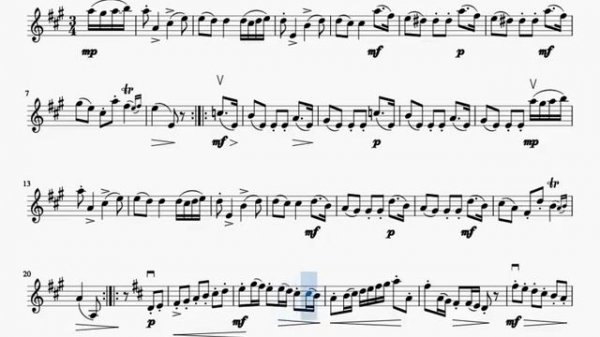 Minuet in A Boccherini