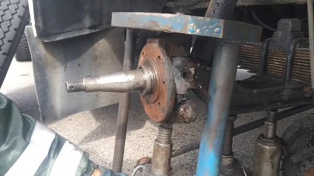 замена шкворня на ГАЗ 3309 смотреть онлайн