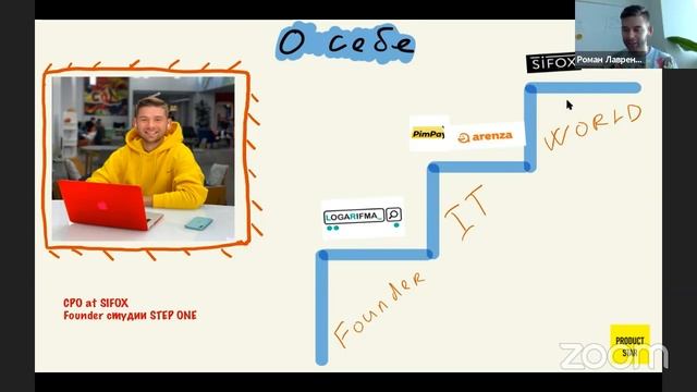 Зачем продакту пет-проекты? Спикер — Роман Лаврентьев, Chief product officer в Sifox смотреть онлайн