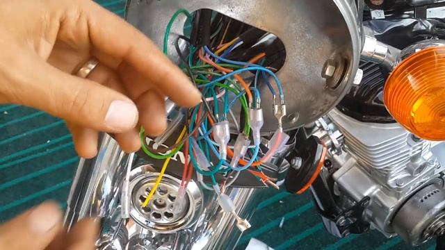 How to wire complete Honda CG-125 Wiring смотреть онлайн