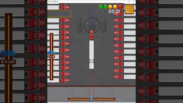 Trucking Lesson 58 - Truck Stop 90 Degree Backs