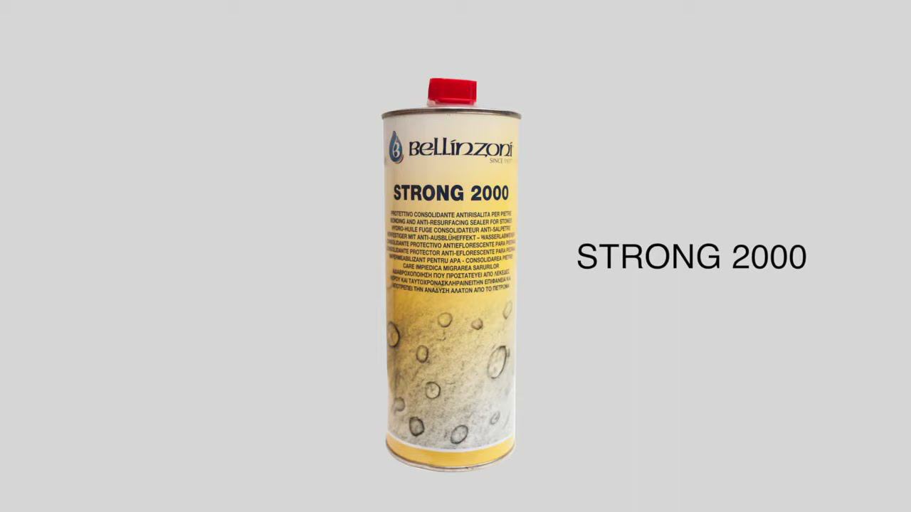Средство для защиты мрамора, гранита и бетона от воды и загрязнений STRONG 2000 BELLINZONI смотреть онлайн