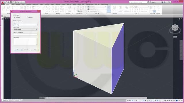 8.5 Tretraeder Drafted - Autocad 2016 Training - Taper Faces смотреть онлайн
