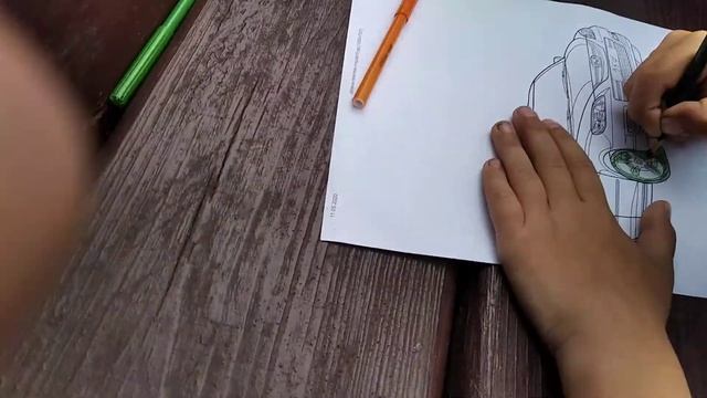 3 маркер челлендж рисуем машину ? смотреть онлайн