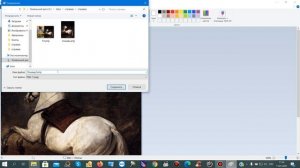 Как из нескольких картинок сделать, одну в paint