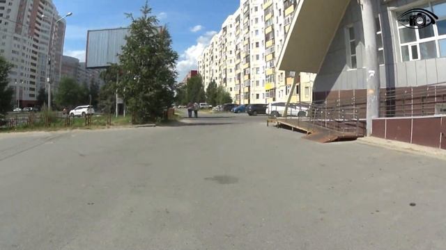 Велопрогулки по Нижневартовску... улица Ленина : от Ханты-Мансийской до Чапаева смотреть онлайн