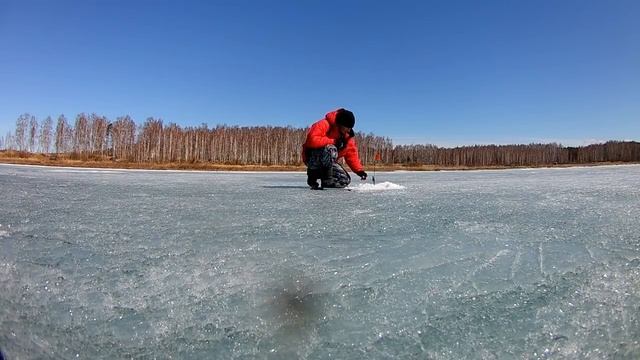 Ловля щуки весной.Рыбалка на Аргазинском водохранилище. смотреть онлайн