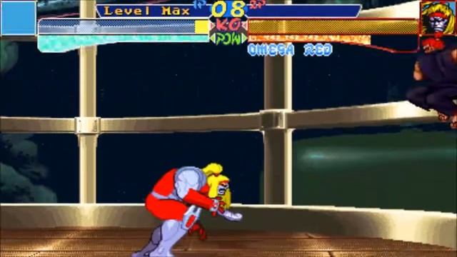 X-Men: Children Of The Atom [Arcade] - Akuma (playthrough) смотреть онлайн
